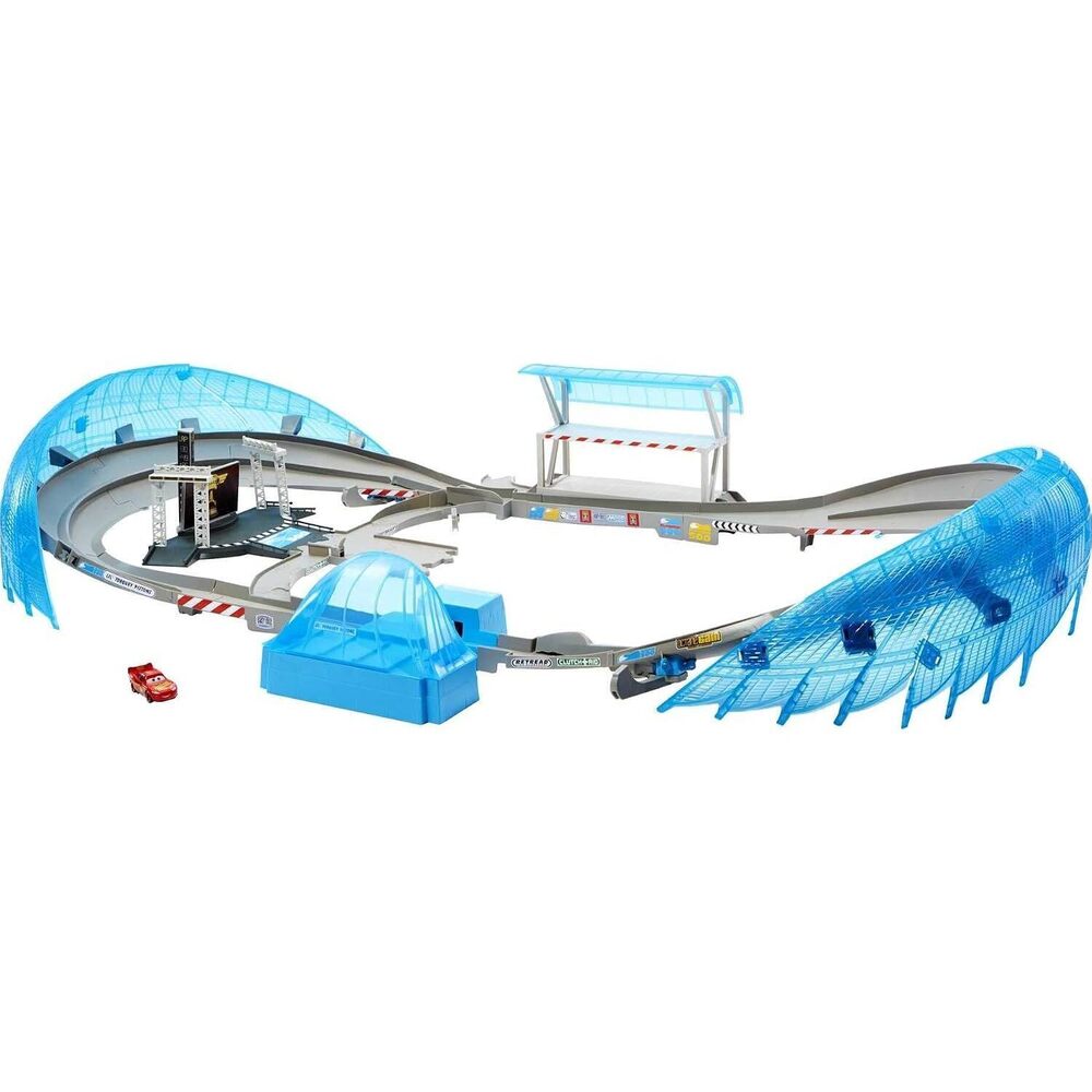 Disney Pixar Cars Ultimate Florida Speedway Track Set with Lightning